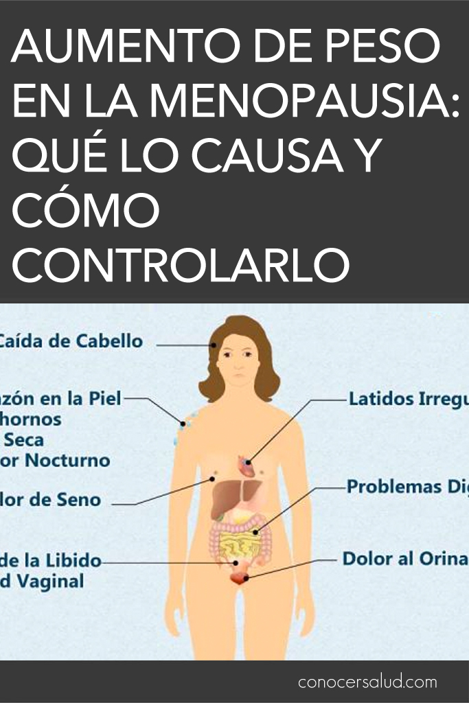 Aumento de peso en la menopausia: Qué lo causa y cómo controlarlo