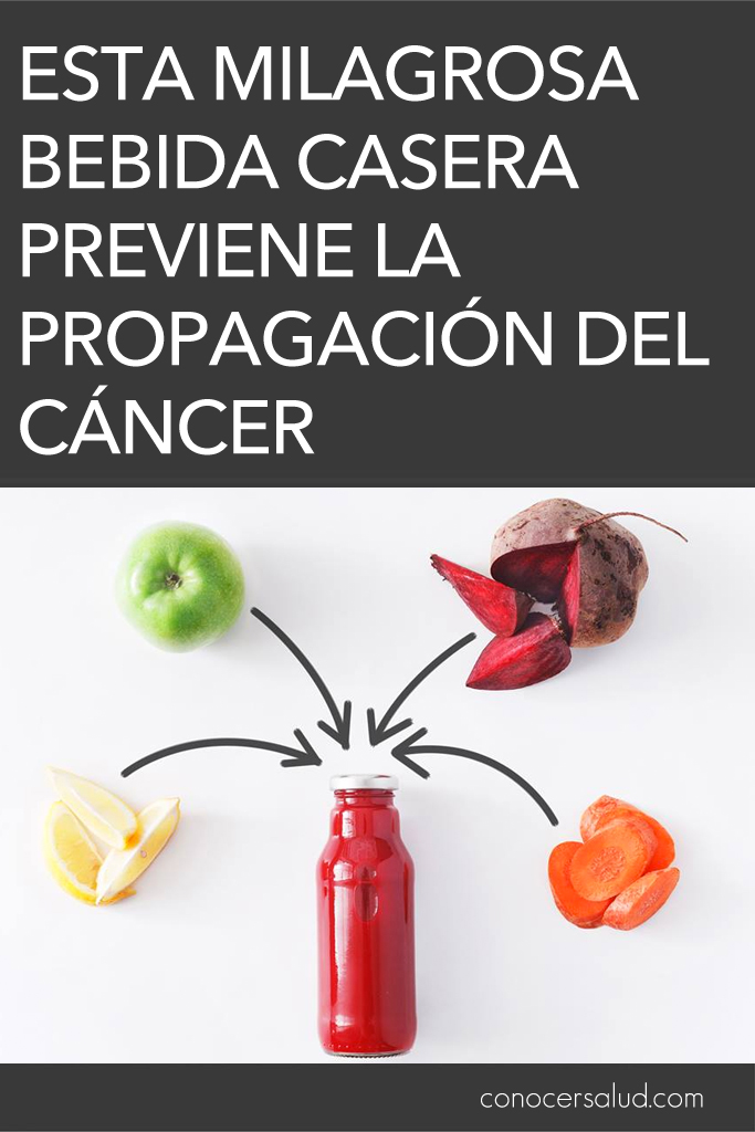 Esta milagrosa bebida casera previene la propagación del cáncer