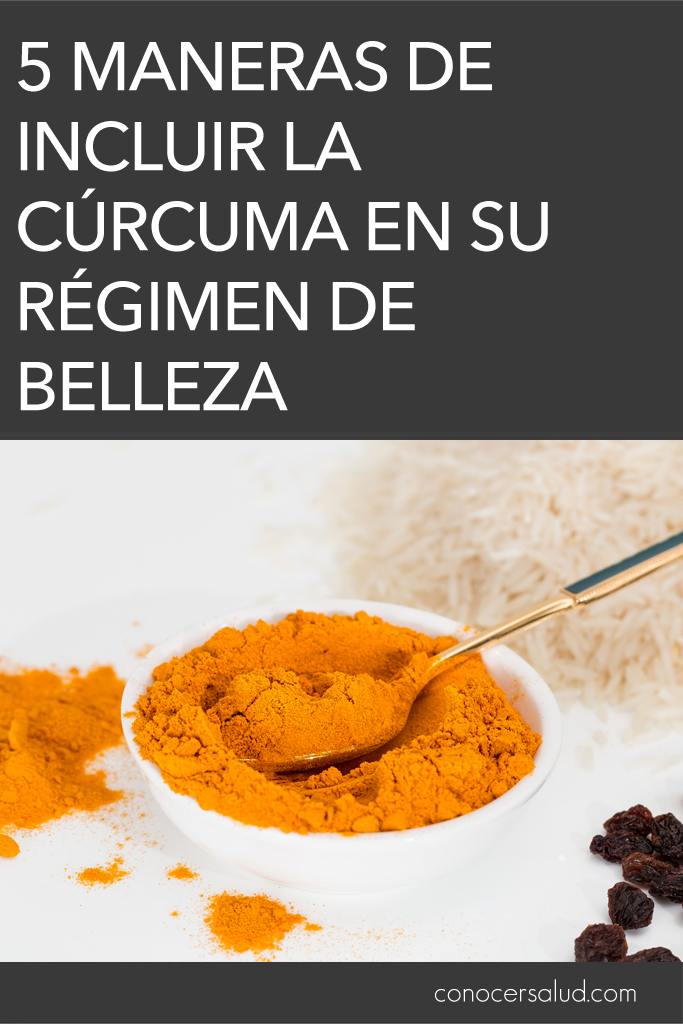 5 maneras de incluir la cúrcuma en su régimen de belleza