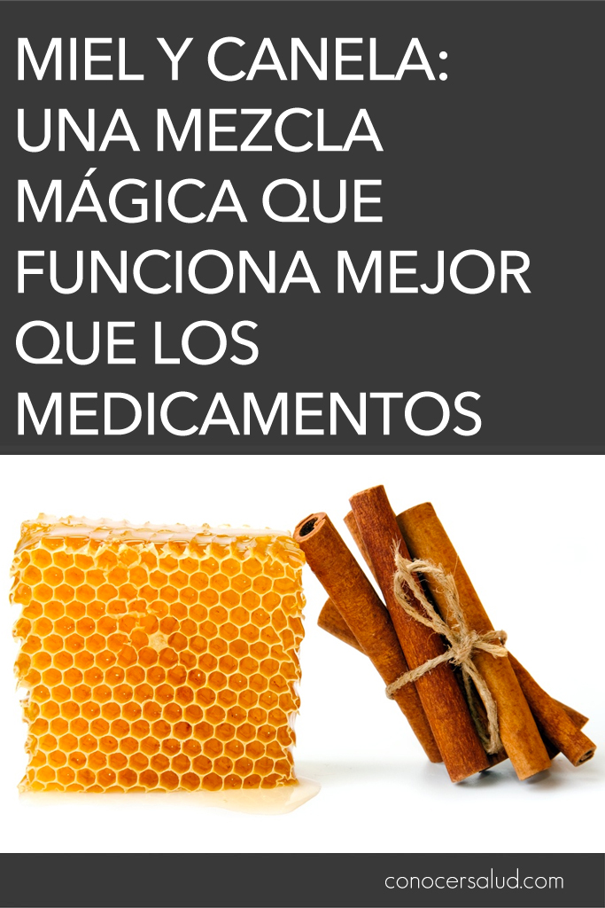 Miel y canela: Una mezcla mágica que funciona mejor que los medicamentos