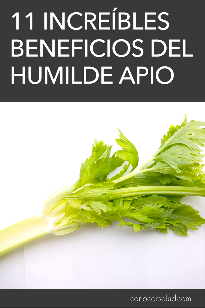 11 increíbles beneficios del humilde apio