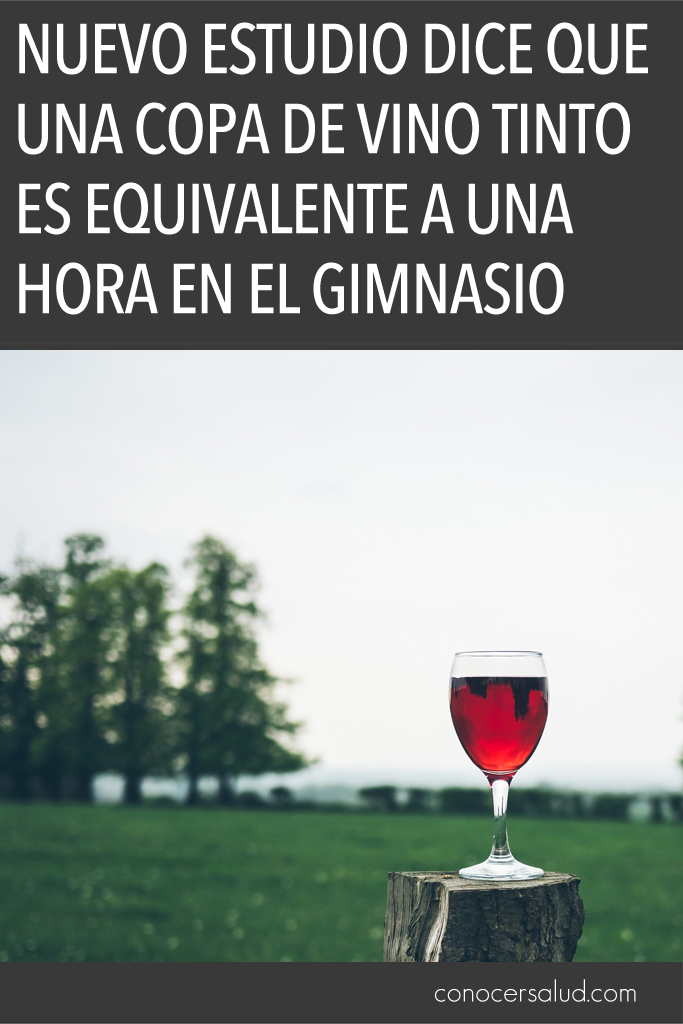 Nuevo estudio dice que una copa de vino tinto es equivalente a una hora en el gimnasio