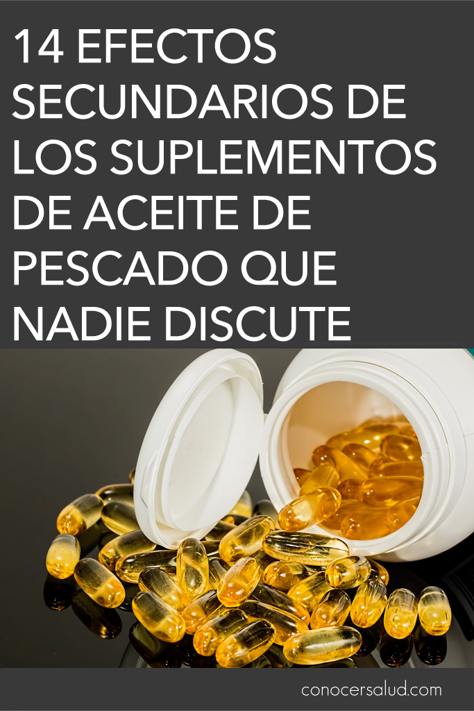 14 efectos secundarios de los suplementos de aceite de pescado que nadie discute