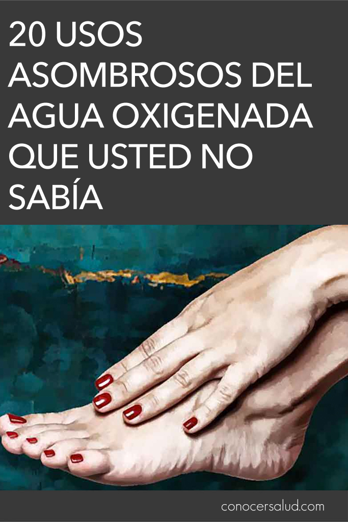 20 usos asombrosos del agua oxigenada que usted no sabía