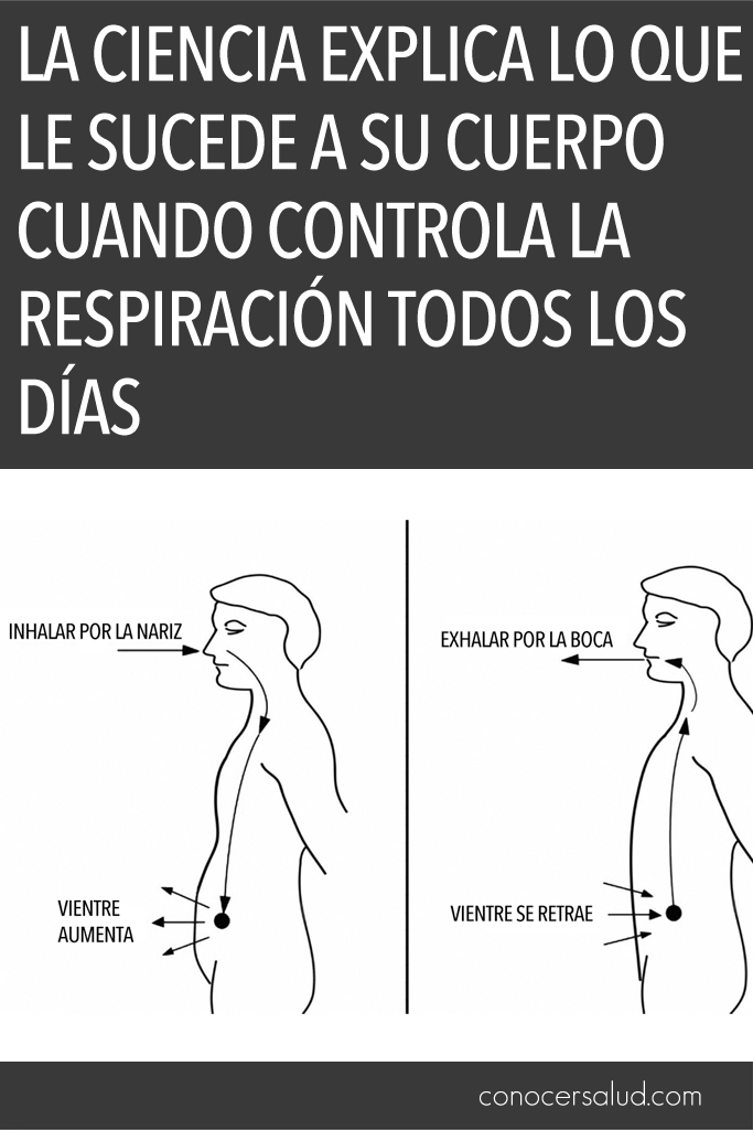 La ciencia explica lo que le sucede a su cuerpo cuando controla la respiración todos los días