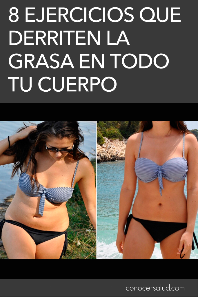 8 ejercicios que ayudan a eliminar la grasa de cuerpo