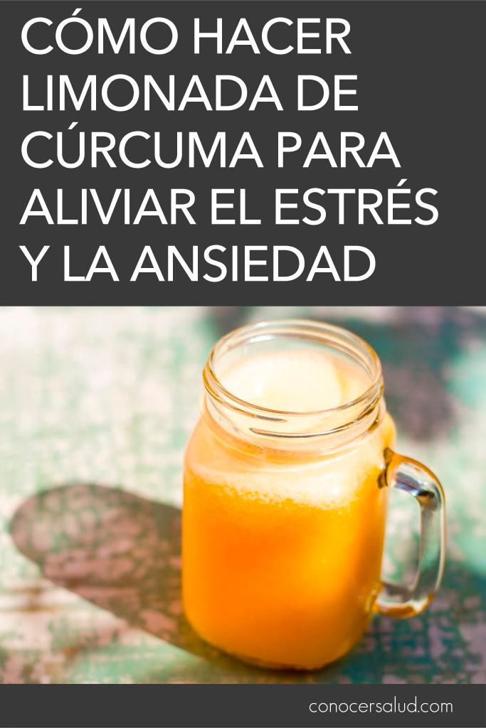 Cómo hacer limonada de cúrcuma para aliviar el estrés y la ansiedad