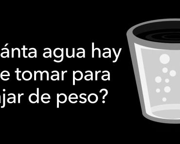 La ciencia explica cuánta agua necesita su cuerpo para bajar de peso