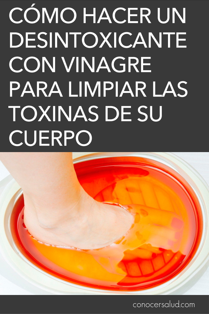 Cómo hacer un desintoxicante con vinagre para limpiar las toxinas de su cuerpo