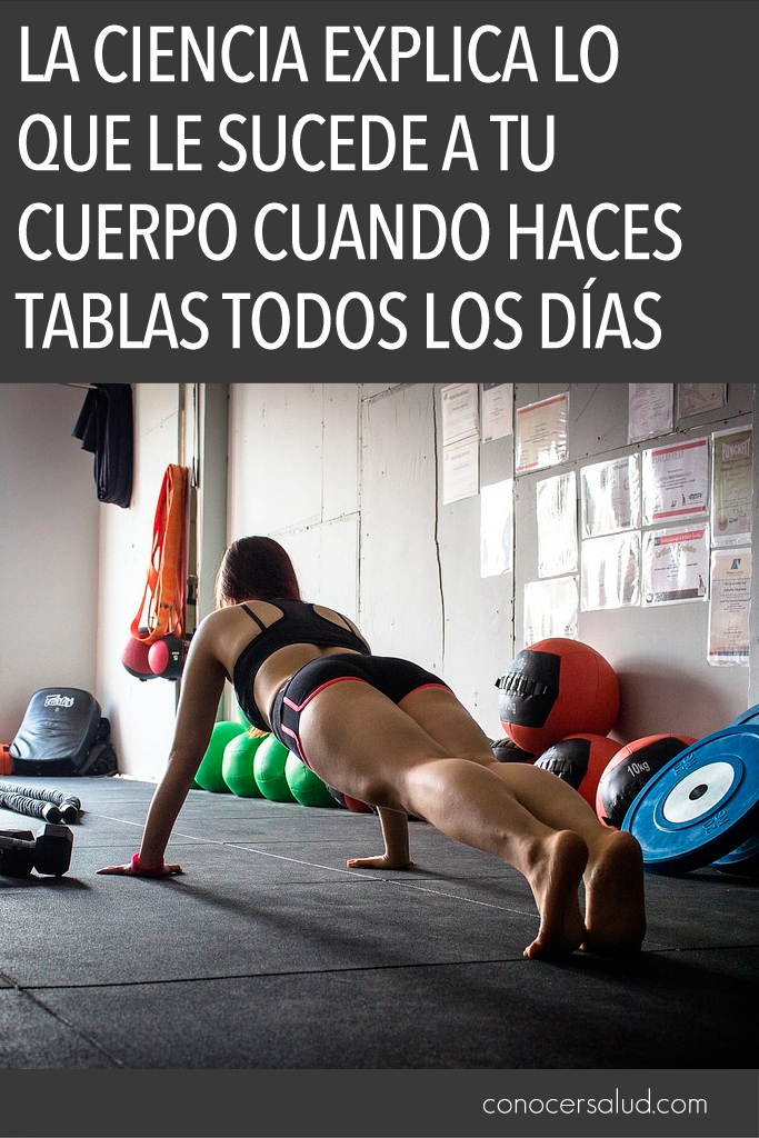 La ciencia explica lo que le sucede a tu cuerpo cuando haces tablas todos los días