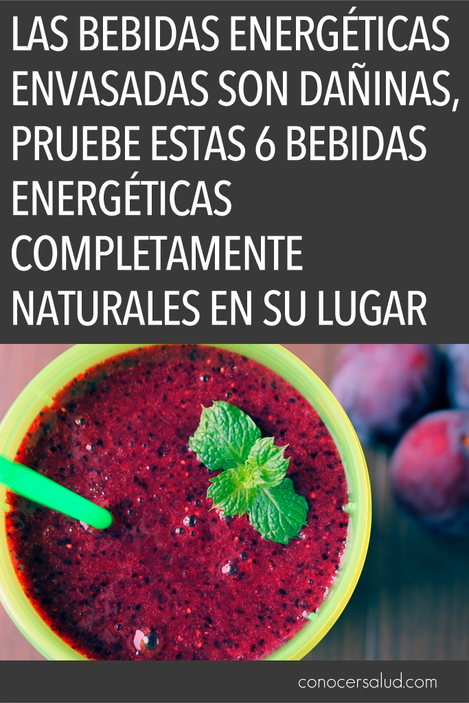 Las bebidas energéticas envasadas son dañinas, pruebe estas 6 bebidas energéticas completamente naturales en su lugar