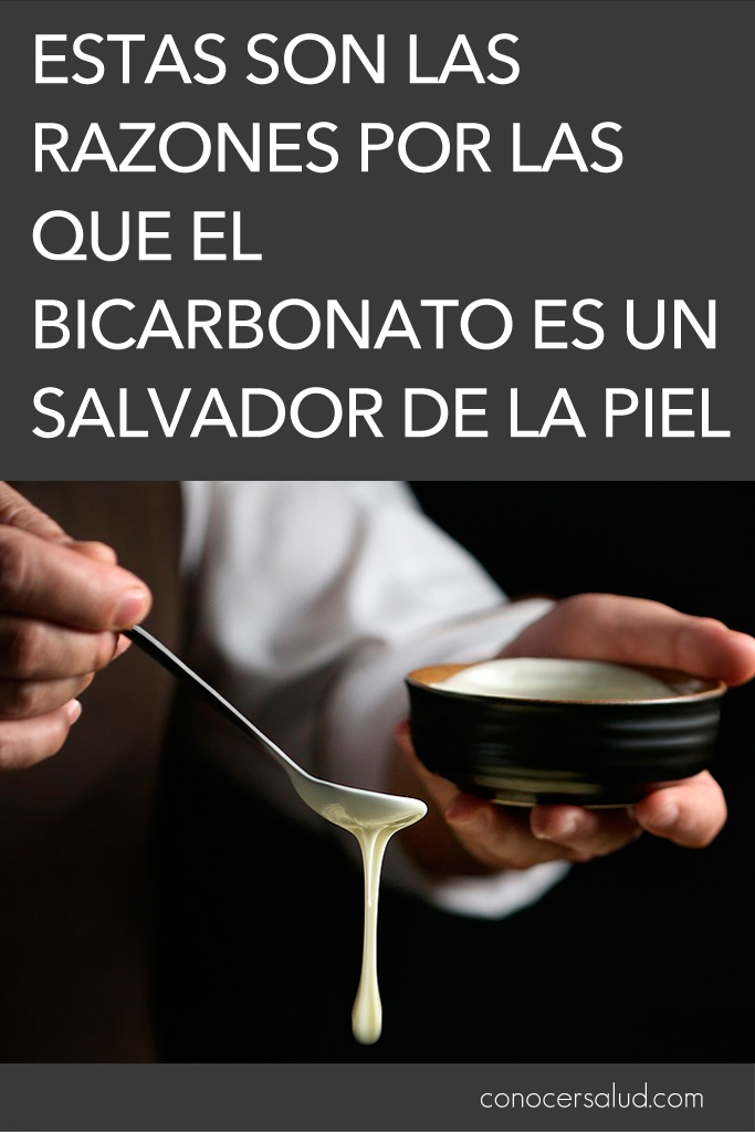 Estas son las razones por las que el bicarbonato es un salvador de la piel