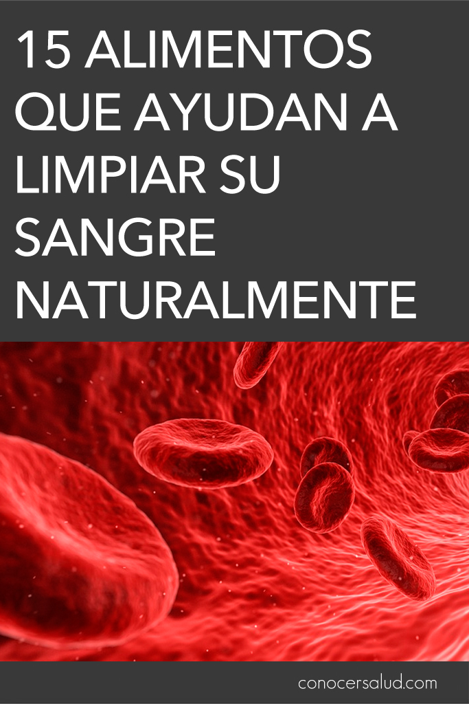 15 alimentos que ayudan a limpiar su sangre naturalmente