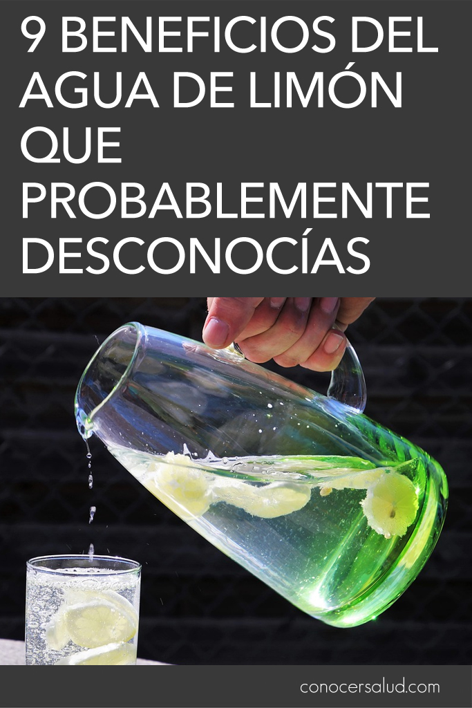 9 beneficios del agua de limón que probablemente desconocías