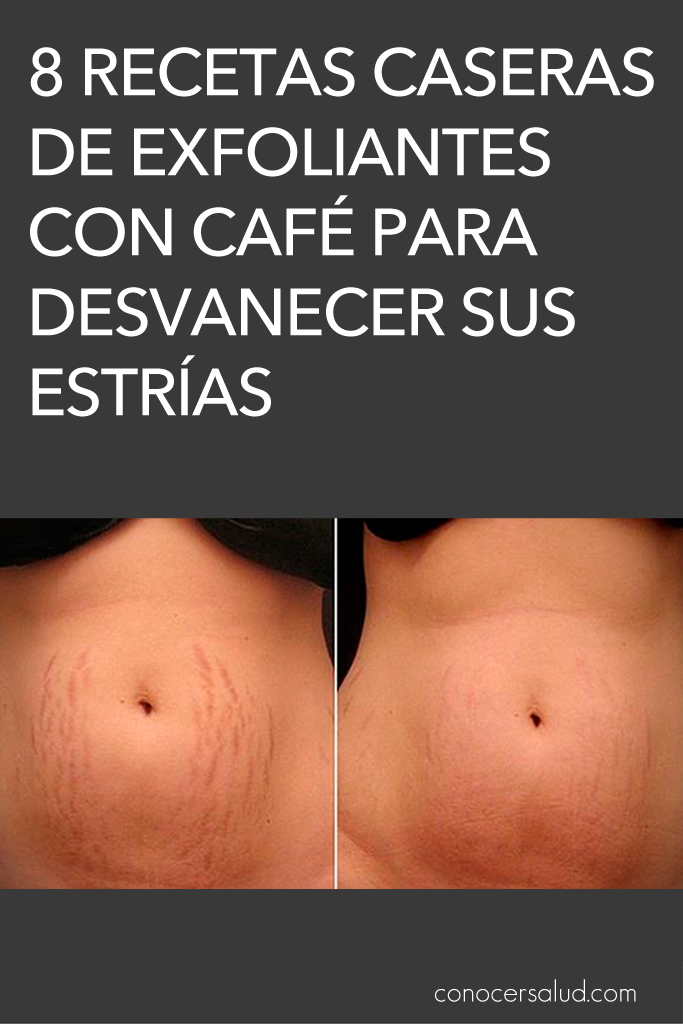 8 recetas caseras de exfoliantes con café para desvanecer sus estrías