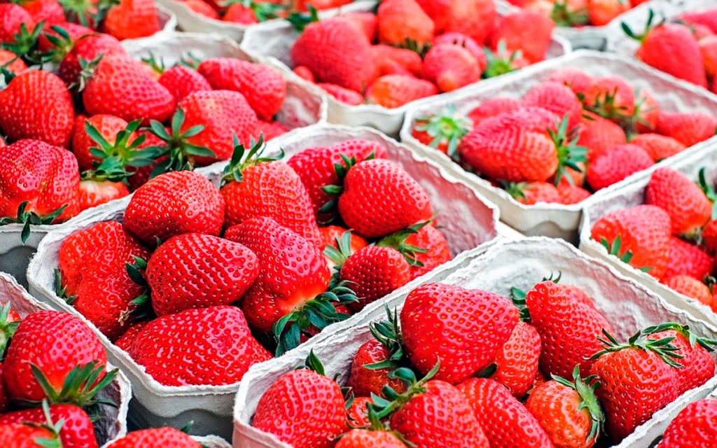 Las fresas pueden reducir la inflamación intestinal