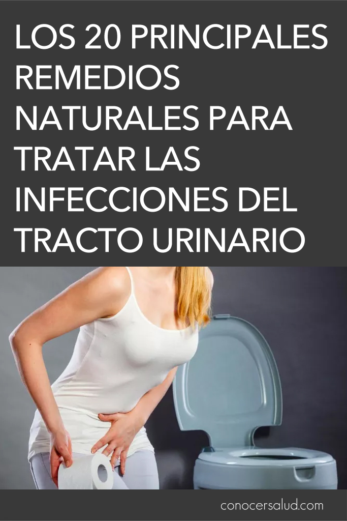 Los 20 principales remedios naturales para tratar las infecciones del tracto urinario (ITU)