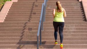 Plan de ejercicios subiendo escaleras