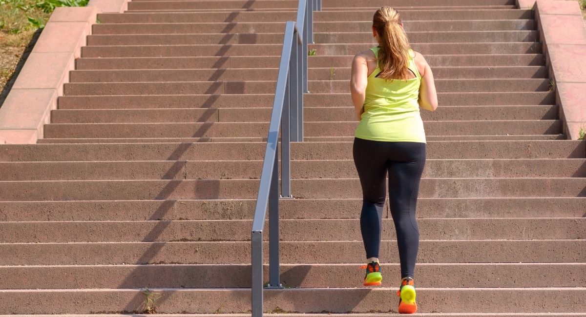 Plan de ejercicios subiendo escaleras