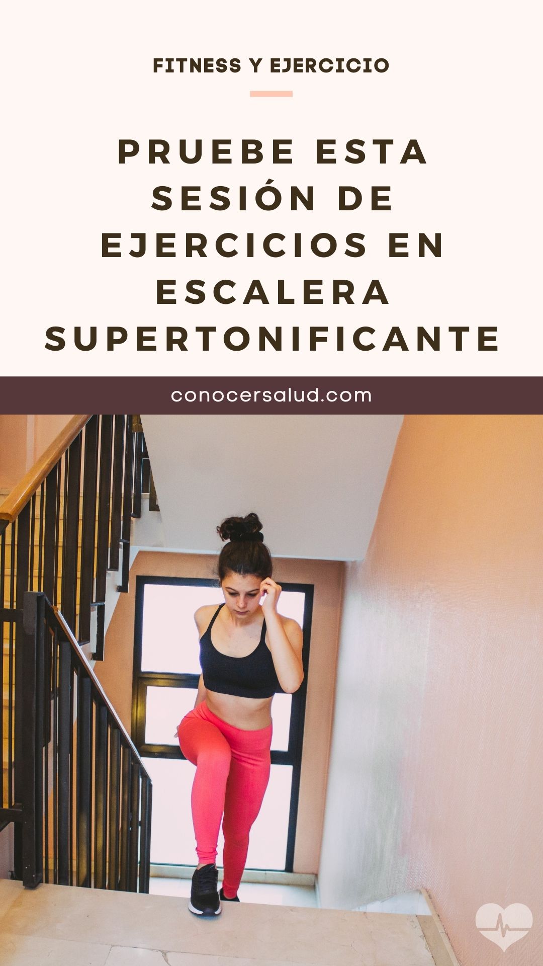 Pruebe esta sesión de ejercicios en escalera supertonificante