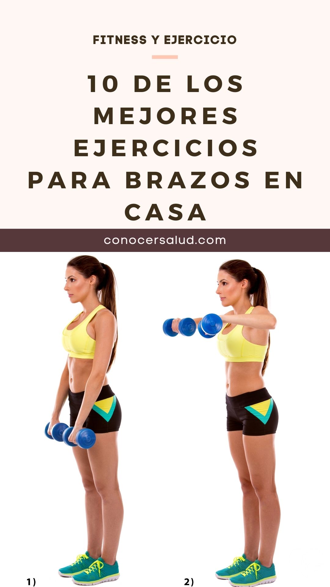 10 de los mejores ejercicios para brazos en casa