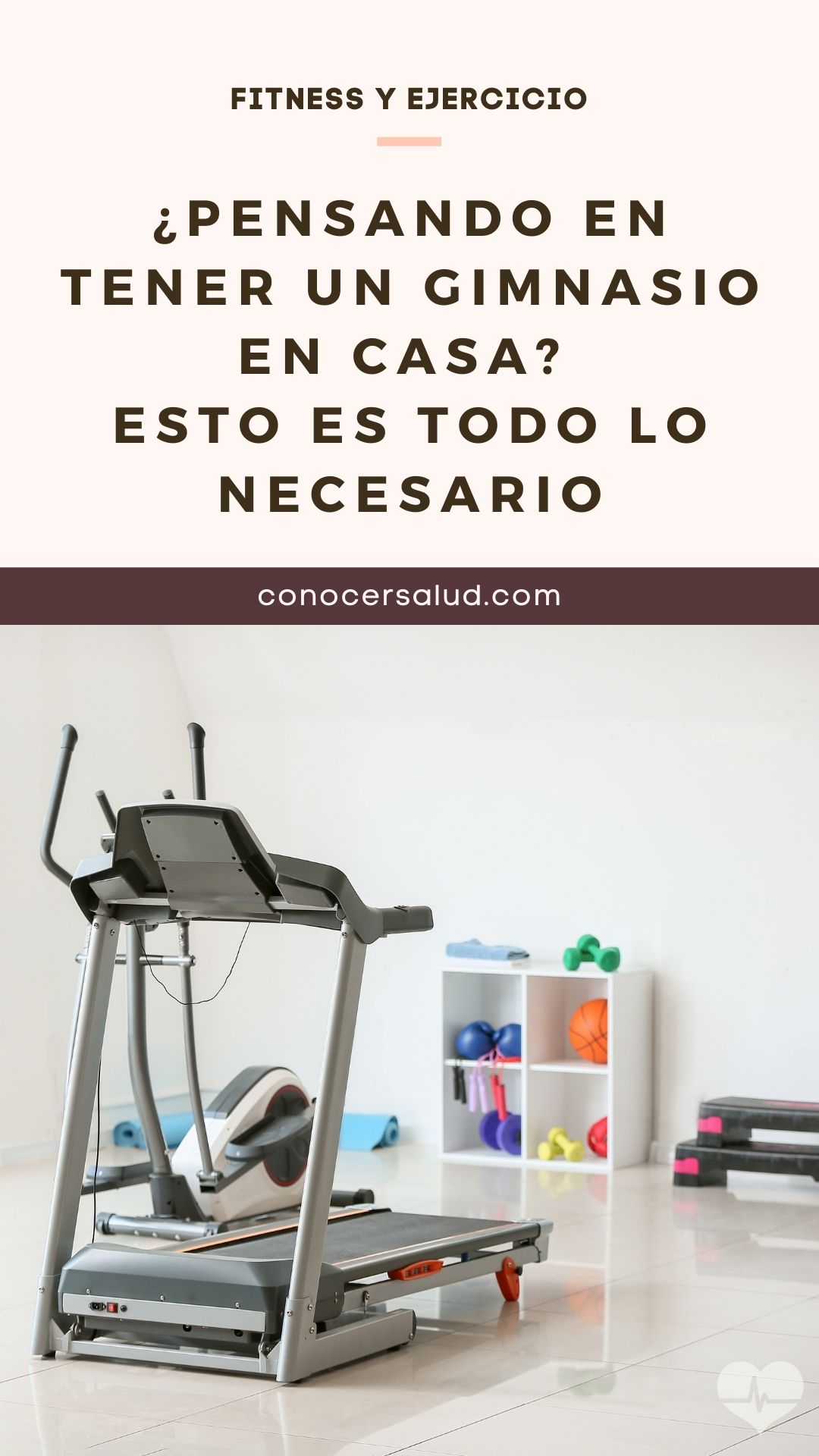 ¿Pensando en tener un gimnasio en casa? Esto es todo lo necesario