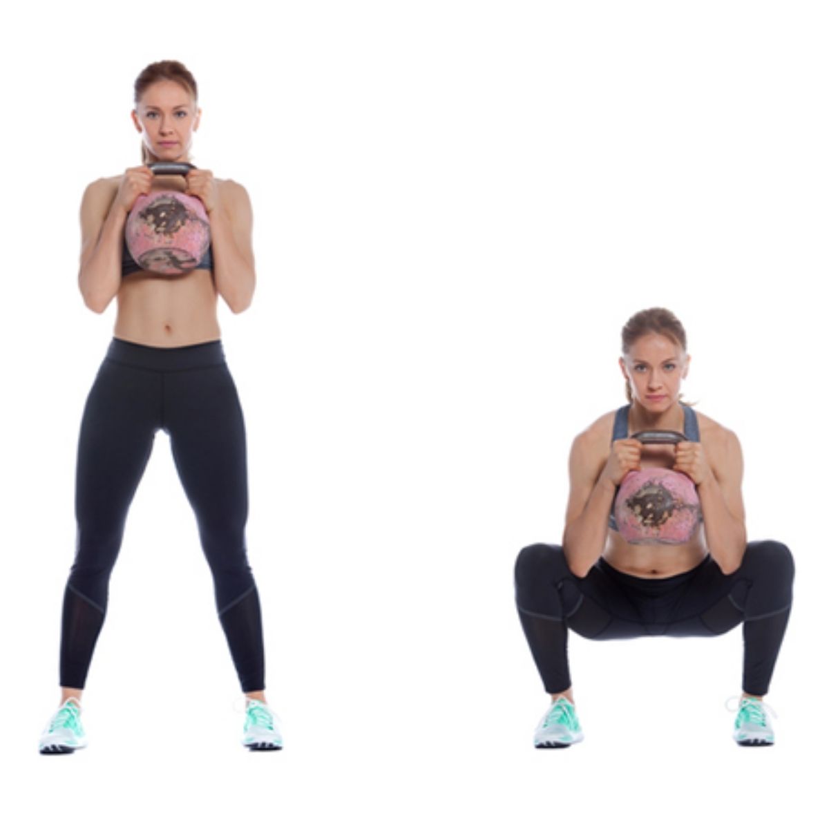 El ejercicio de piernas que te falta en tu rutina: Cómo hacer sentadillas con kettlebell