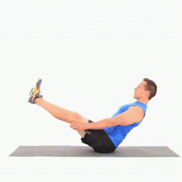 BOAT ABDOMINAL EXERCISE 10 exercises to get a small waist in no time