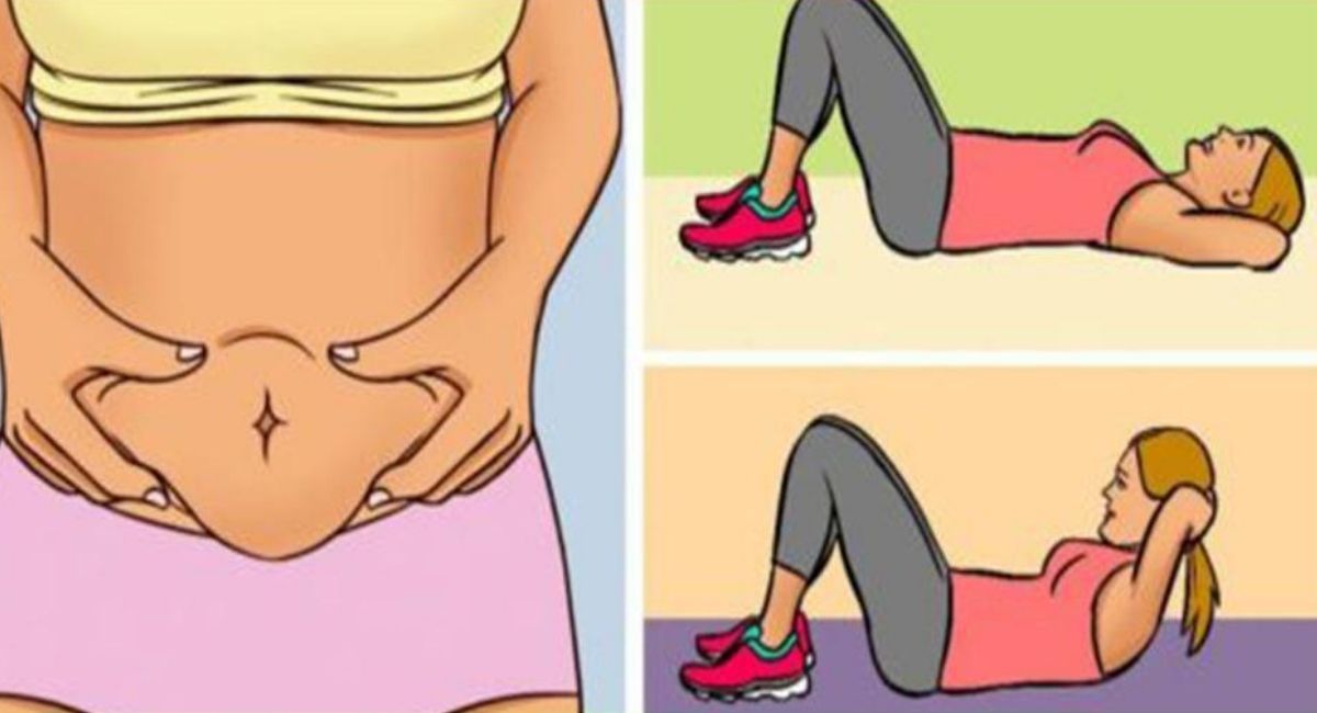 6 ejercicios de abdominales para perder barriga