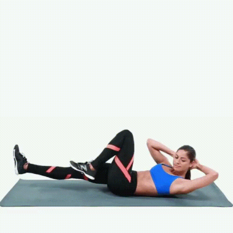 5 ejercicios de abdominales para principiantes que puedes hacer en casa