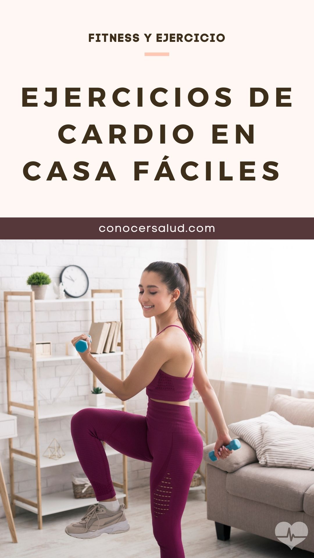 Ejercicios de cardio en casa fáciles