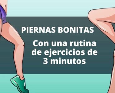 3 ejercicios para tener piernas bonitas: 3 minutos antes de ir a la cama