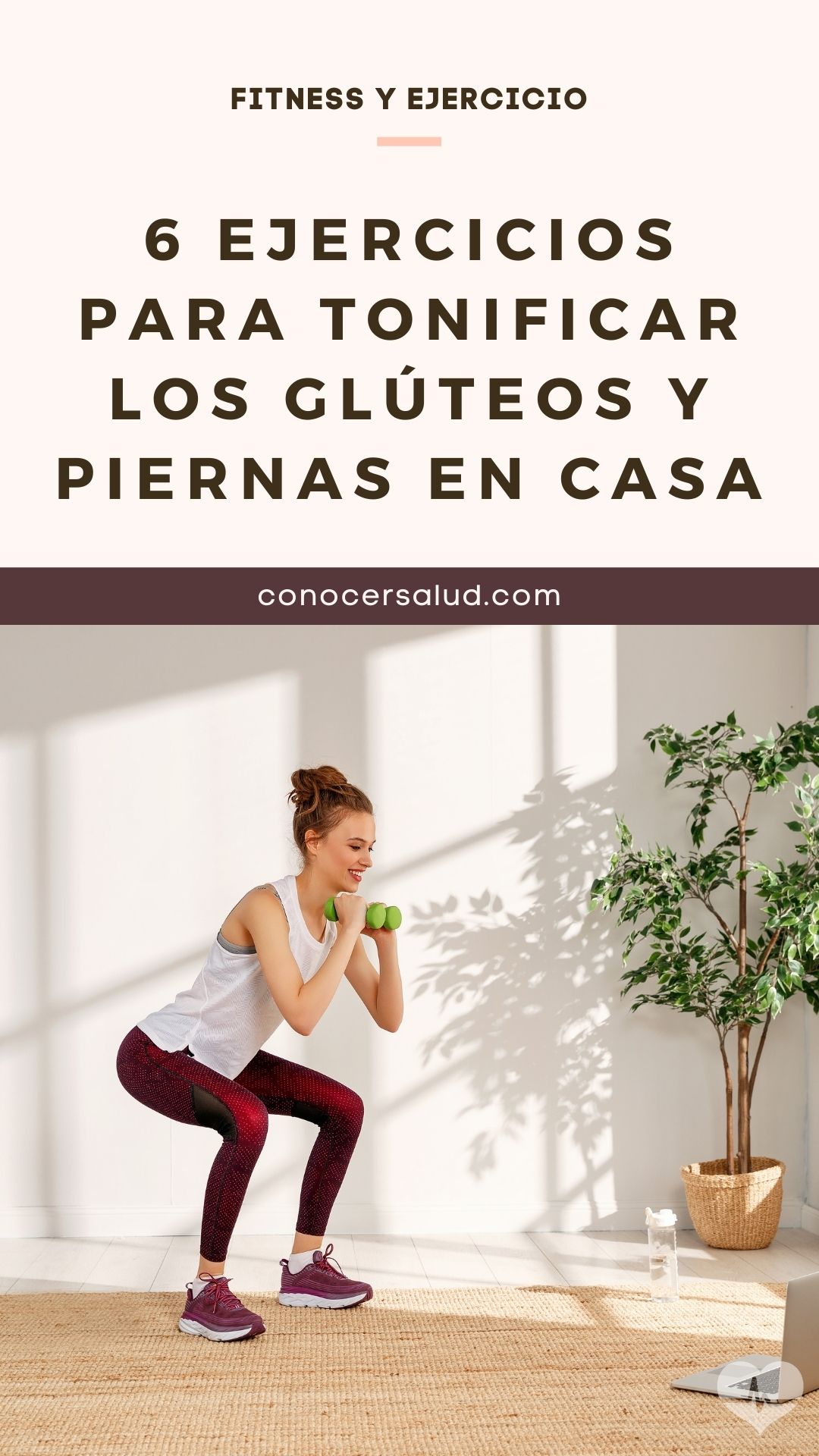 6 Ejercicios para tonificar los glúteos y piernas en casa