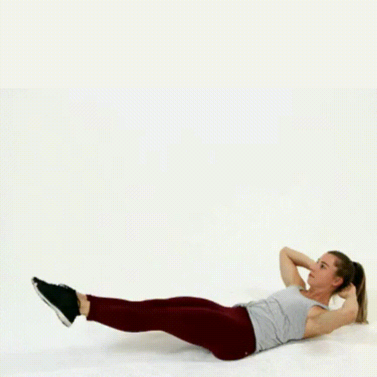 5 minutos de ejercicios para reducir la barriga y las caderas en casa