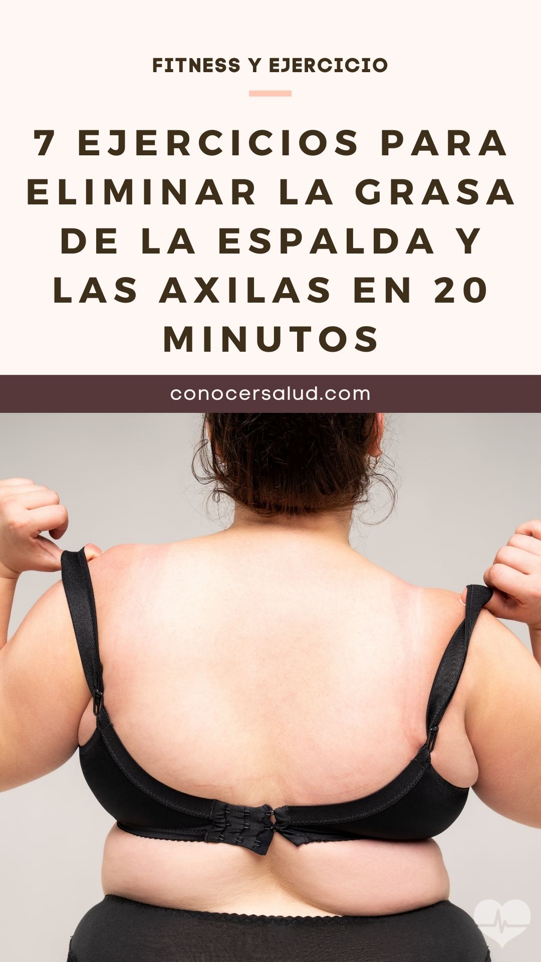 7 ejercicios para eliminar la grasa de la espalda y las axilas en 20 minutos