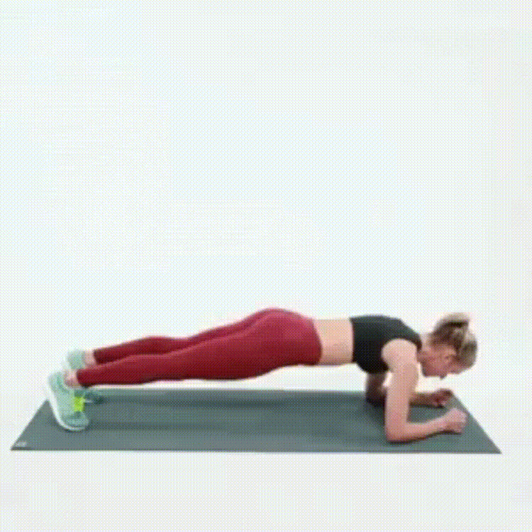 plank push-up exercise 7 glute exercises you can do without getting out of bed