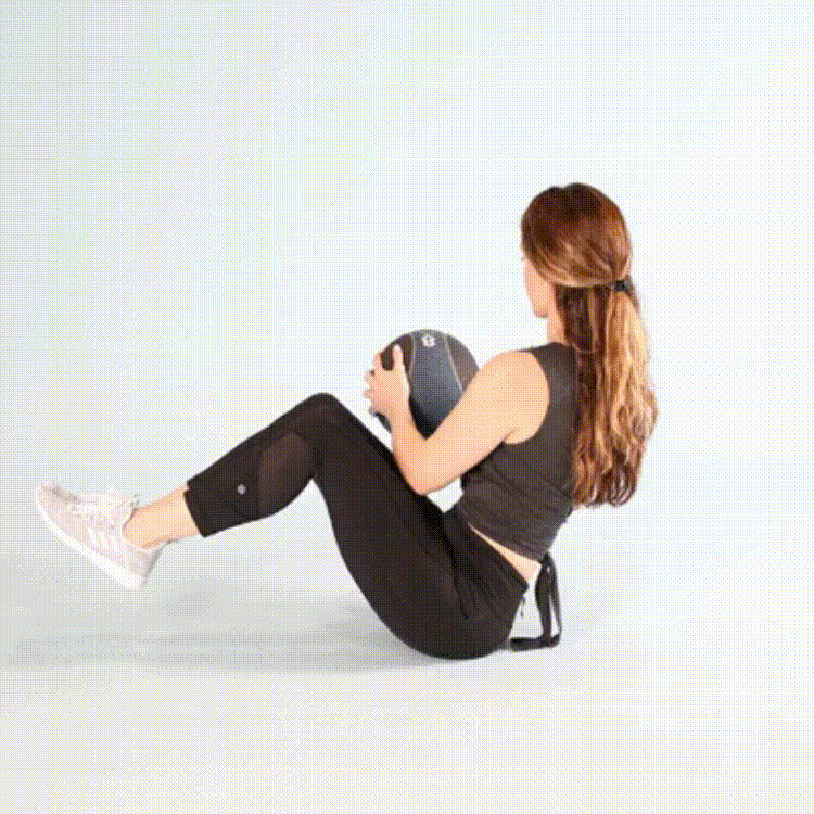 Russian Twists exercises 8 exercises to lose side fat in 4 weeks