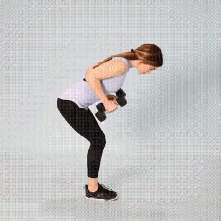 5 ejercicios para brazos con mancuernas que pueden ayudarte a eliminar la flacidez
