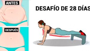 Reto de plancha de 28 días: 1 ejercicio, 4 minutos