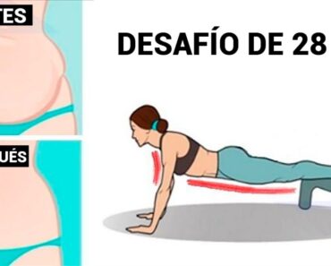 Reto de plancha de 28 días: 1 ejercicio, 4 minutos