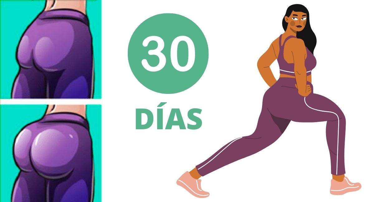 Reto de 30 días para los glúteos y el abdomen