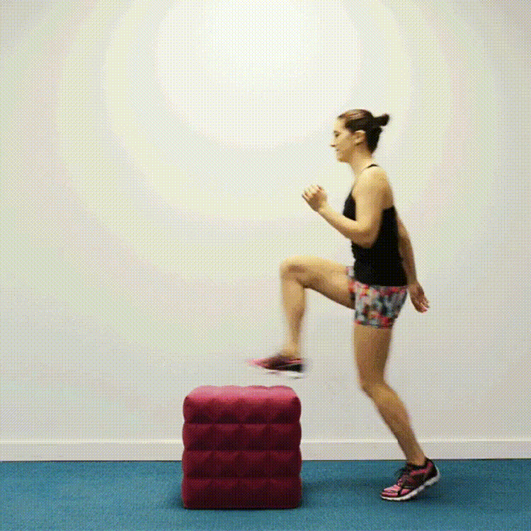 Step Up exercise 7 quadriceps exercises that eliminate fat and shape your thighs