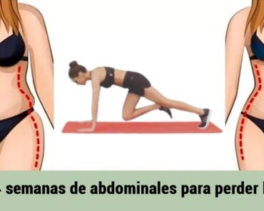 Reto de 4 semanas de abdominales para perder la barriga