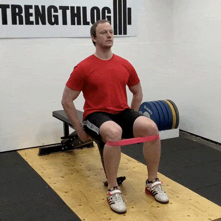Abduction exercise with elastic band 9 Glute Exercises That Aren't Boring If You're Still Only Doing Squats