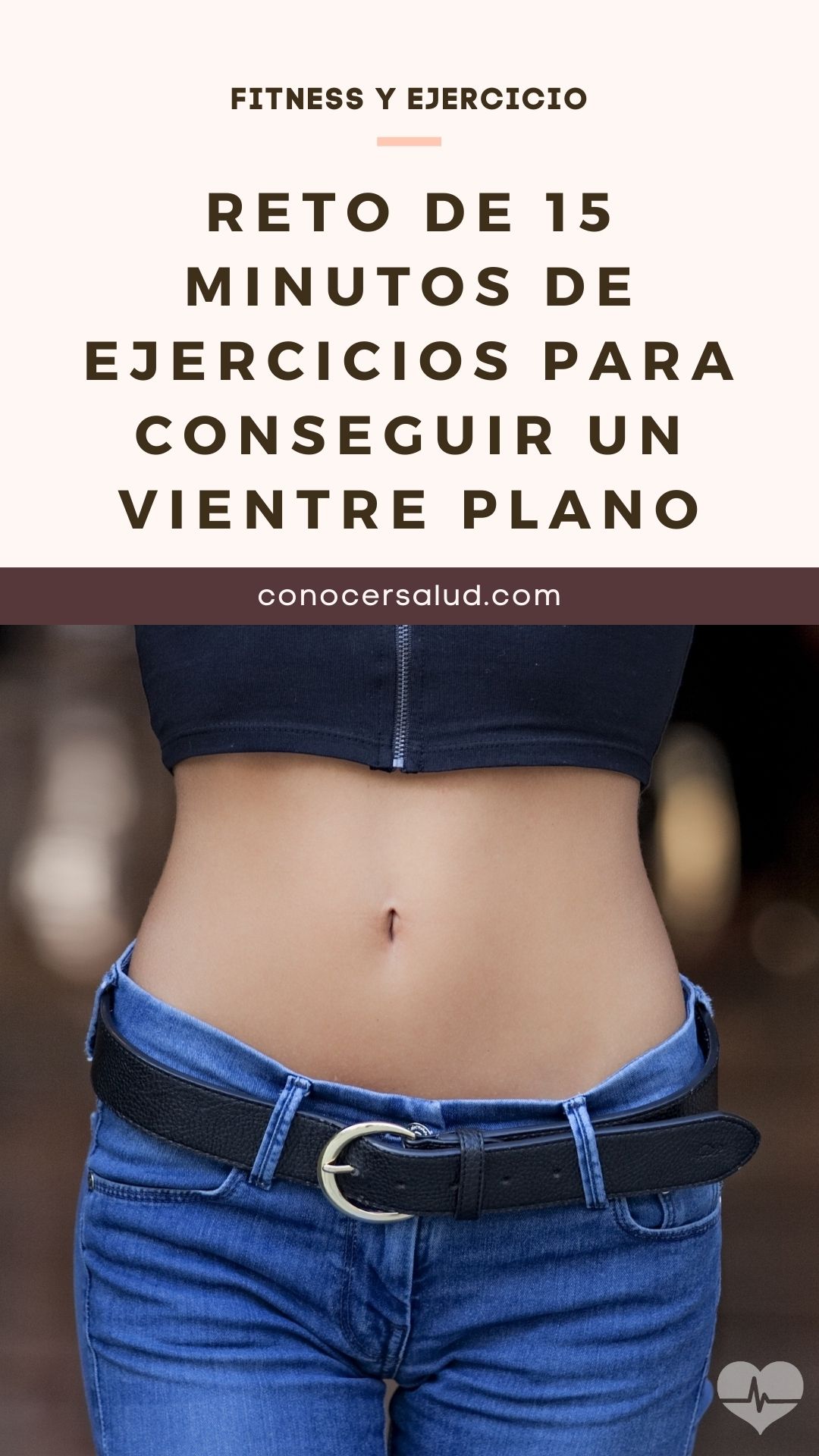 Reto de 15 minutos de ejercicios para conseguir un vientre plano