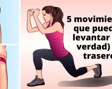 5 movimientos que pueden levantar (de verdad) tu trasero