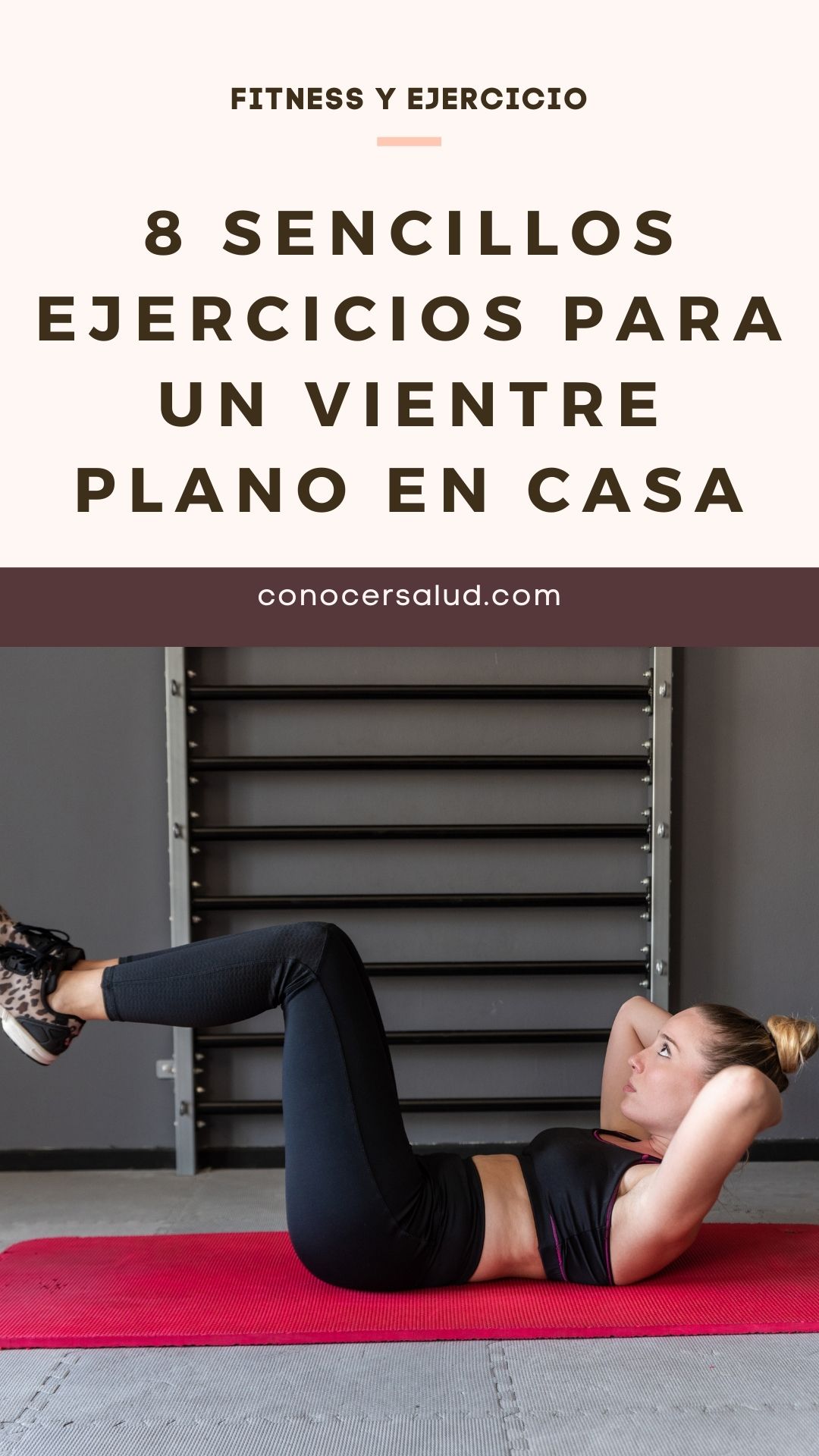 8 sencillos ejercicios para un vientre plano en casa