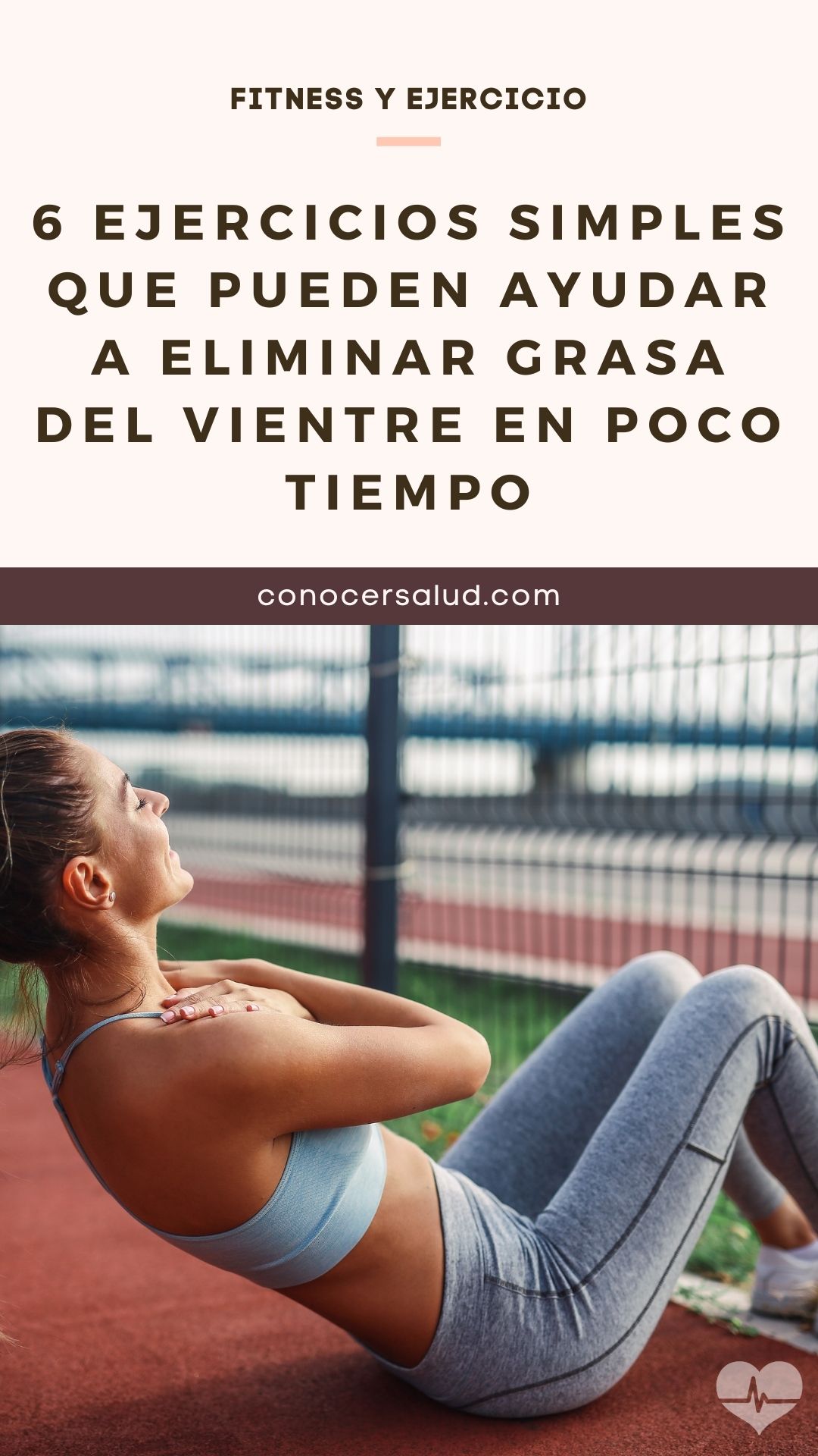 6 ejercicios simples que pueden ayudar a eliminar grasa del vientre en poco tiempo