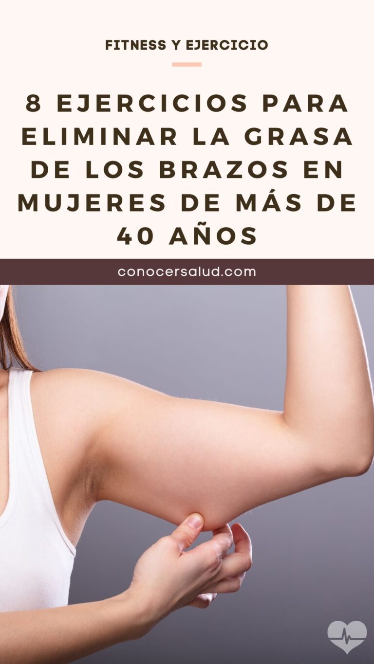 8 ejercicios para eliminar la grasa de los brazos en mujeres de más de