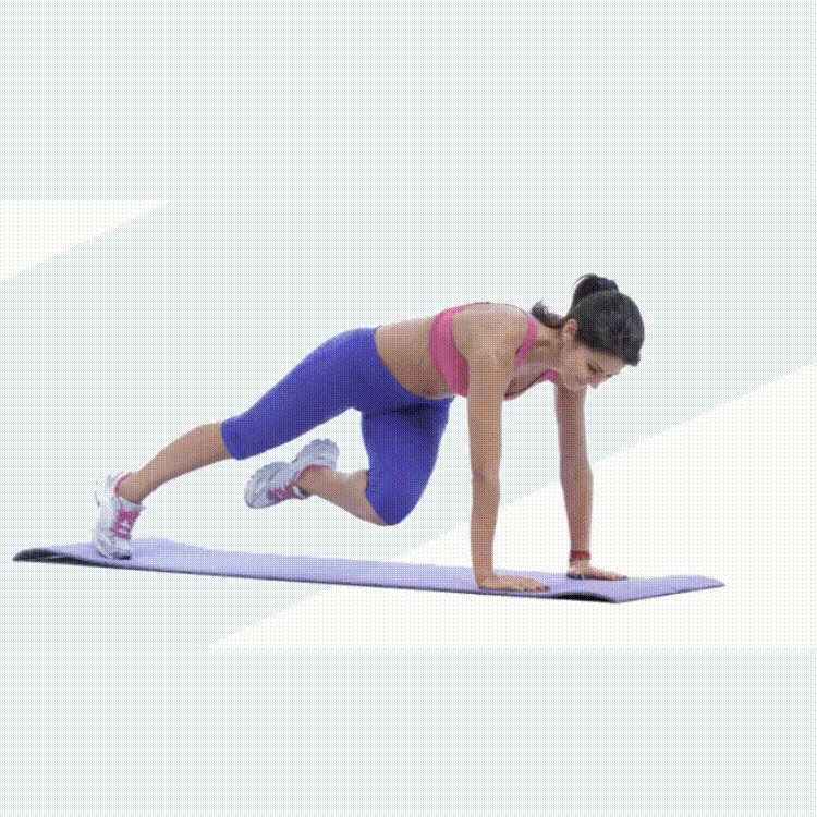 Cross mountain climber 6 exercises to get a slim waist in no time